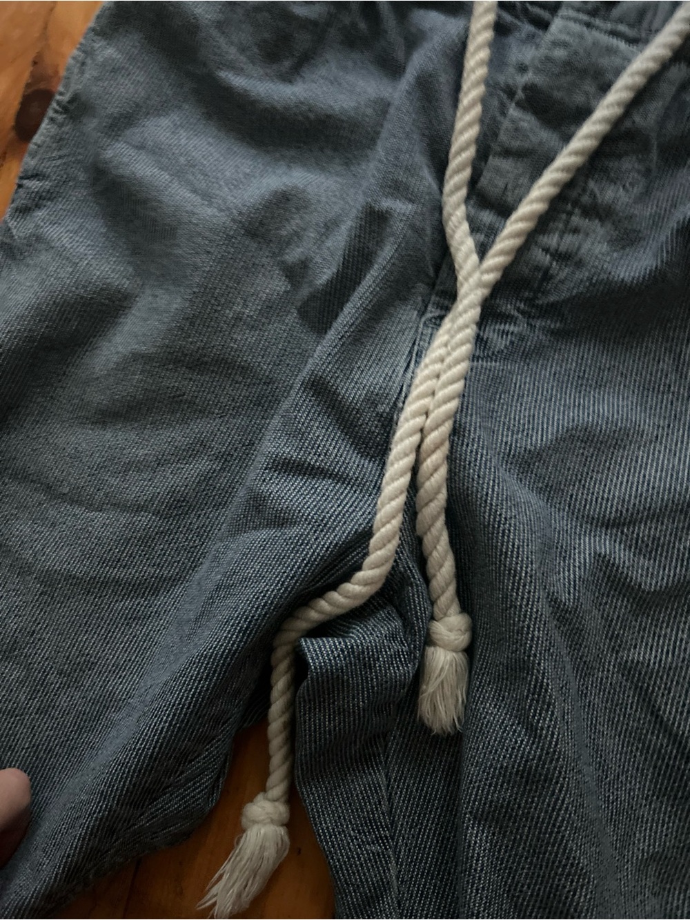 Dr. Collectors Teddy Forever Striped Pants Denim Blue - Picture 5 of 9